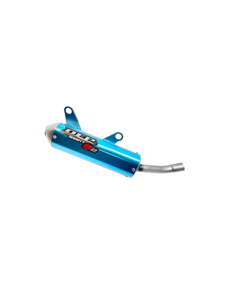 Silencieux Shorty Bleu DEP Yamaha 250 YZ 2002-2026