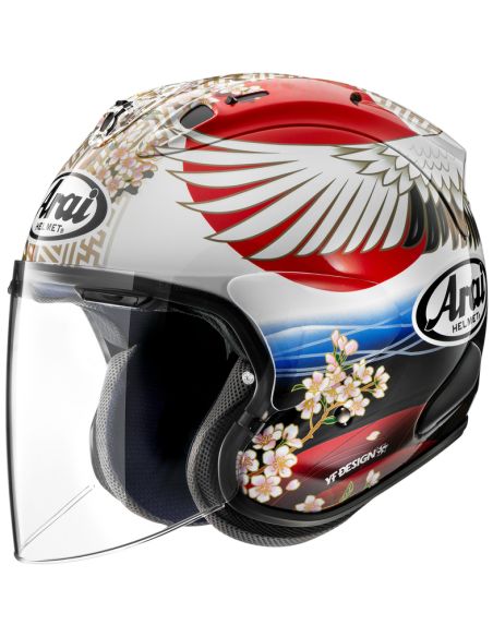 Casque jet Arai Sz-R Vas Evo Tsubasa - Multicolore