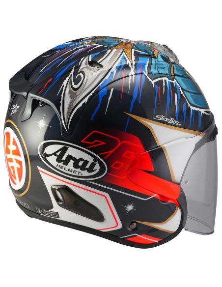 Casque jet Arai Sz-R Vas Evo Pedrosa Shogun - Multicolore