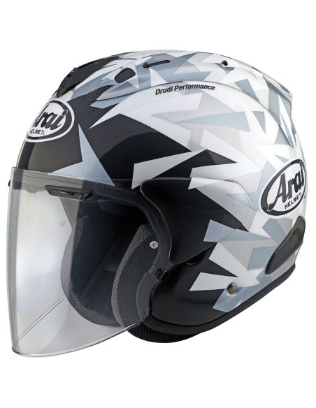 Casque jet Arai Sz-R Vas Evo Mimesis - Blanc