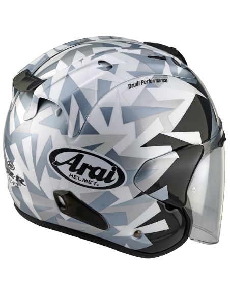 Casque jet Arai Sz-R Vas Evo Mimesis - Blanc