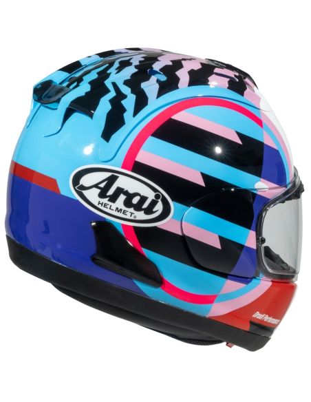 Casque intégral Arai Rx-7V Evo Spectre - Cyan