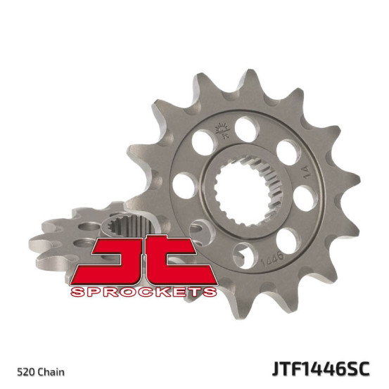 Pignon acier anti-boue JT - Pas 520 - KAWASAKI 250 KX F 2006-2015