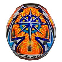 Casque intégral Arai Rx-7V Evo- Okamoto Compass 2