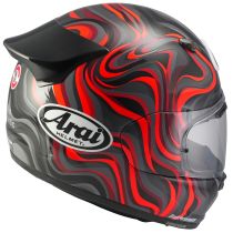 Casque intégral Arai Quantic Swirl - Noir Rouge Gris 2