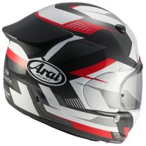 Casque intégral Arai Quantic Supra - Rouge Blanc Noir 2