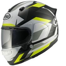 Casque intégral Arai Quantic Supra - Jaune Blanc Noir