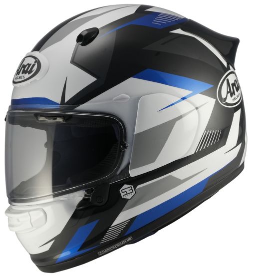 Casque intégral Arai Quantic Supra - Bleu Blanc Noir