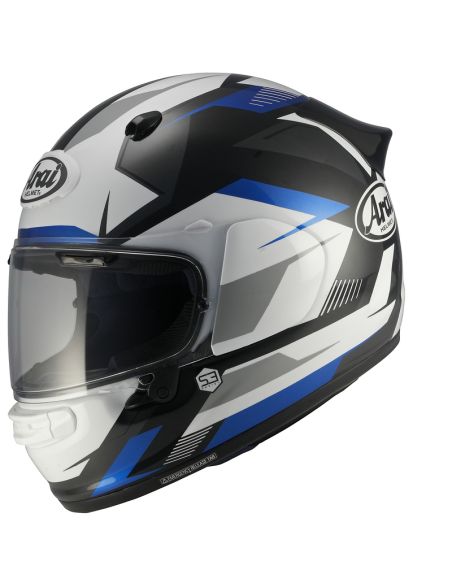 Casque intégral Arai Quantic Supra - Bleu Blanc Noir