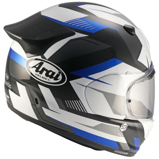Casque intégral Arai Quantic Supra - Bleu Blanc Noir