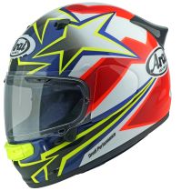 Casque intégral Arai Quantic Star & Stripes - Rouge Bleu JauneBlanc