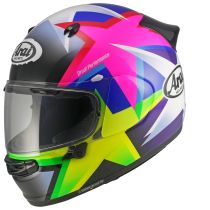 Casque intégral Arai Quantic Star - Bleu Rose Jaune