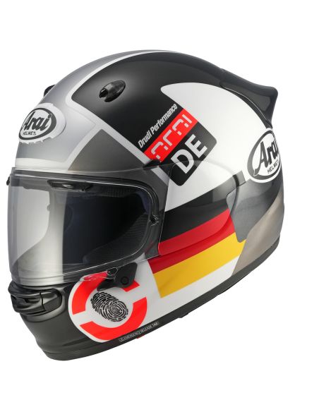 Casque intégral Arai Quantic Nation De - Noir BlancRouge Jaune