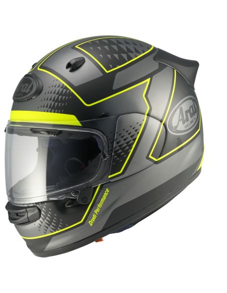 Casque intégral Arai Quantic Giu - Noir Gris Jaune