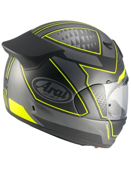 Casque intégral Arai Quantic Giu - Noir Gris Jaune