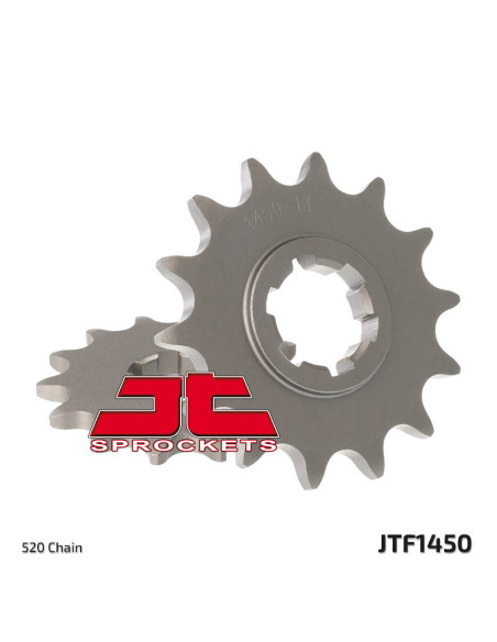 Pignon acier JT - Pas 520 - SUZUKI 500 LT-R 1997-1992