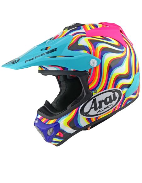 Casque cross Arai Mx-V Evo Stream - Rose