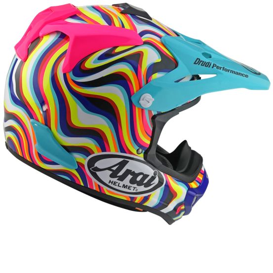 Casque cross Arai Mx-V Evo Stream - Rose