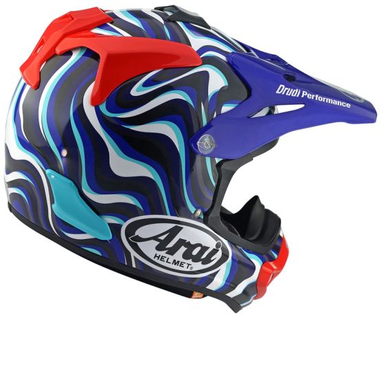 Casque cross Arai Mx-V Evo Stream - Bleu