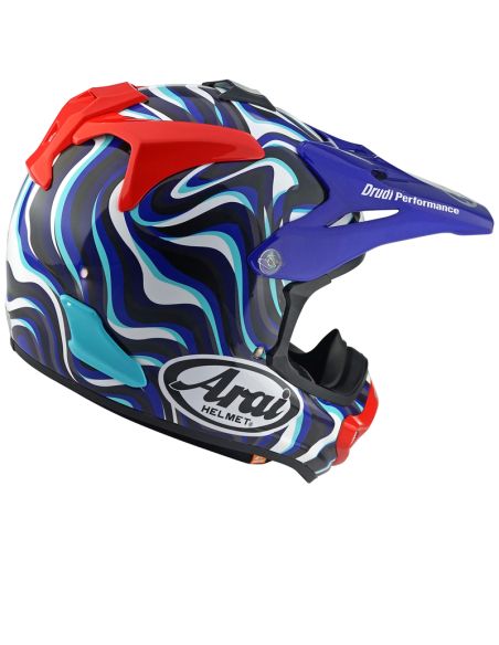 Casque cross Arai Mx-V Evo Stream - Bleu