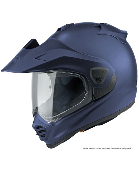 Casque adventure Arai Tour-X5 Solid - Mat Bleu