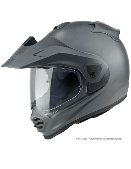 Casque adventure Arai Tour-X5 Solid - Gris satiné