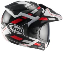 Casque adventure Arai Tour-X5 Match - Rouge Noir Gris 2
