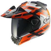 Casque adventure Arai Tour-X5 Match - Orange Noir Blanc