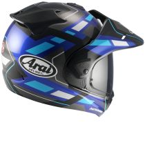 Casque adventure Arai Tour-X5 Match - Bleu Foncé Bleu Clair Noir 2