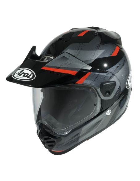 Casque adventure Arai Tour-X5 Anodize - Rouge