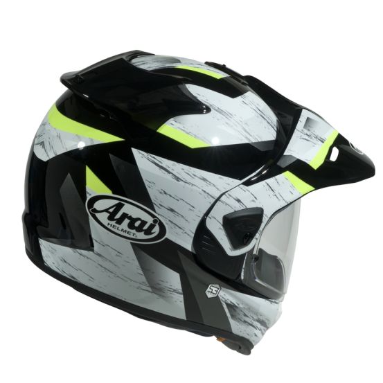 Casque adventure Arai Tour-X5 Anodize - Jaune