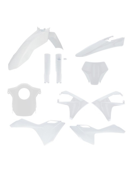 Kit plastiques complet - Blanc - ACERBIS Gas Gas MC-MCF 2024-2026