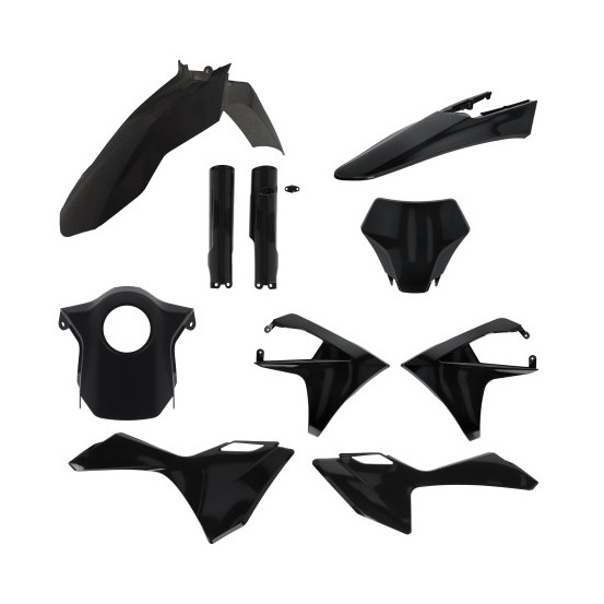 Kit plastiques complet - Noir - ACERBIS Gas Gas MC-MCF 2024-2026