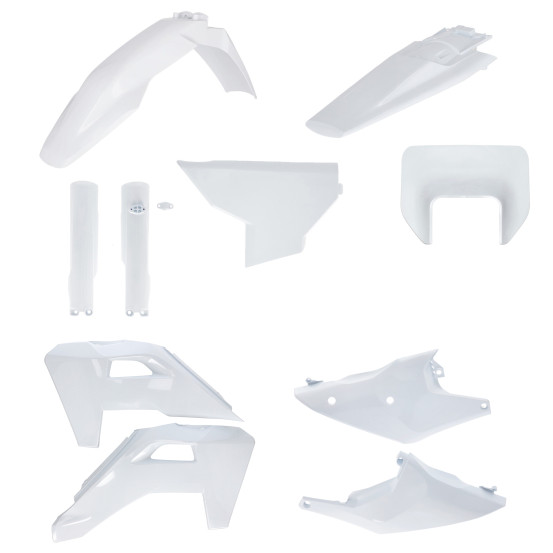 Kit plastiques complet - Blanc - ACERBIS Husqvarna TE/FE 2026