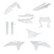 Kit plastiques complet - Blanc - ACERBIS KTM EXC EXC-F 2026