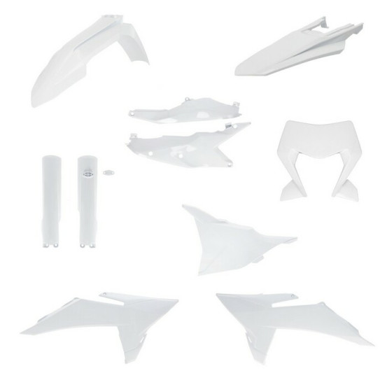 Kit plastiques complet - Blanc - ACERBIS KTM EXC EXC-F 2026