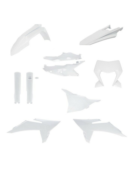 Kit plastiques complet - Blanc - ACERBIS KTM EXC EXC-F 2026