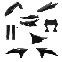 Kit plastiques complet - Noir - ACERBIS KTM EXC EXC-F 2026