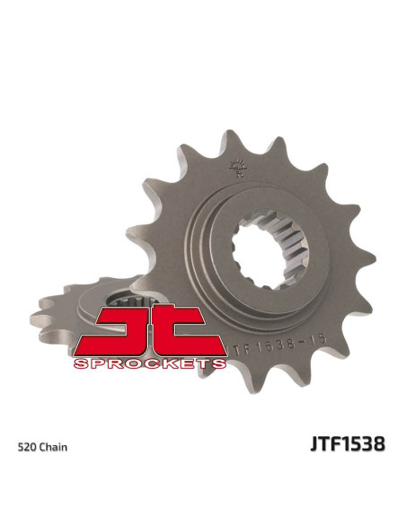 Pignon acier JT - Pas 520 - KAWASAKI 750 Z 2004-2011