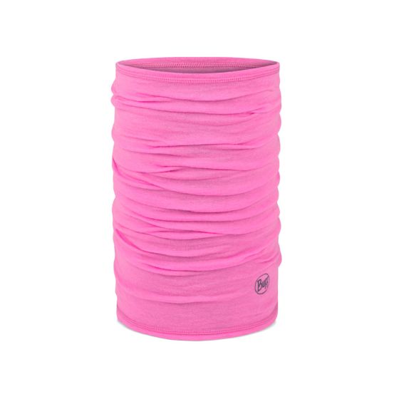 Tour de cou Buff Merino Lightweight - Fluor Fuchsia