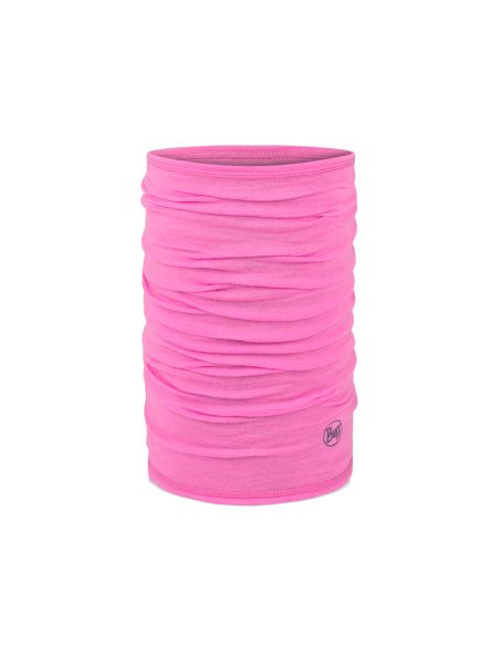 Tour de cou Buff Merino Lightweight - Fluor Fuchsia
