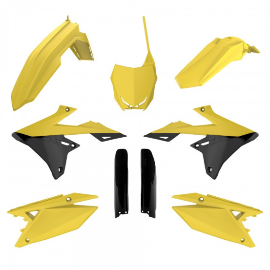 Kit plastiques complet - Jaune  - Suzuki 450 RM-Z 2018-2026