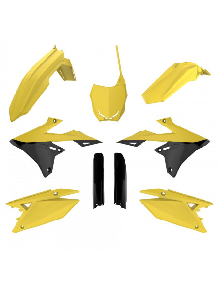 Kit plastiques complet - Jaune  - Suzuki 450 RM-Z 2018-2026