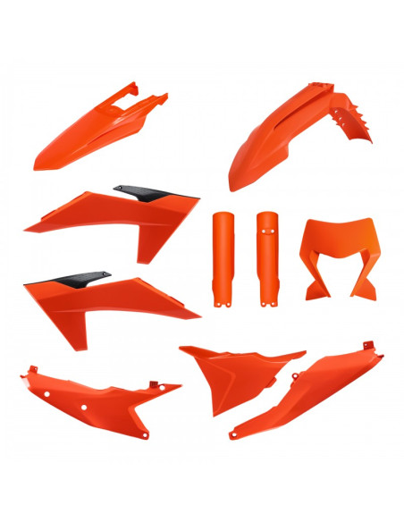Kit plastiques complet - Orange - KTM EXC/EXC-F 2024-2025