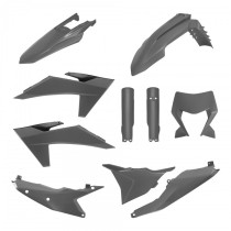 Kit plastiques complet - Gris - KTM EXC/EXC-F 2024-2025