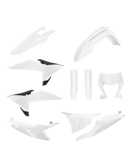 Kit plastiques complet - Blanc - KTM EXC/EXC-F 2026