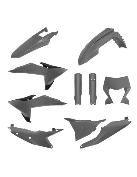 Kit plastiques complet - Gris - KTM EXC/EXC-F 2026