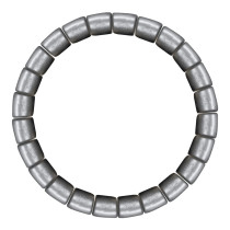 Mousse anti-crevaison LUNAR pneu avant MRWOLF Grosses boules - Dimension compatible 90/100-21