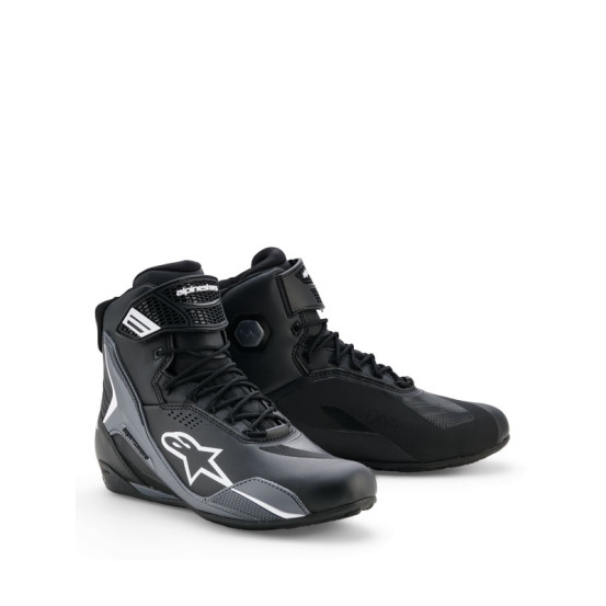 Baskets Alpinestars Faster-4 Drystar - Noir Gris Blanc