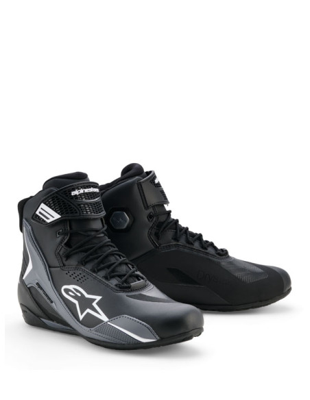 Baskets Alpinestars Faster-4 Drystar - Noir Gris Blanc